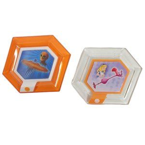 Disney Infinity 1.0 Power Disc Condorman Wing Glider Holographic Flamingo Mallet
